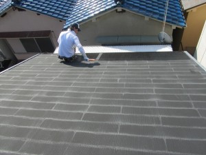 屋根塗装施行事例
