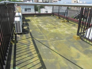  屋上防水塗装施工事例