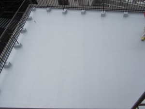  屋上防水塗装施工事例