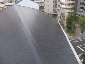  屋根スレート葺替施行事例